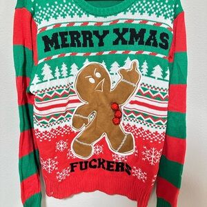 Christmas sweater lights up